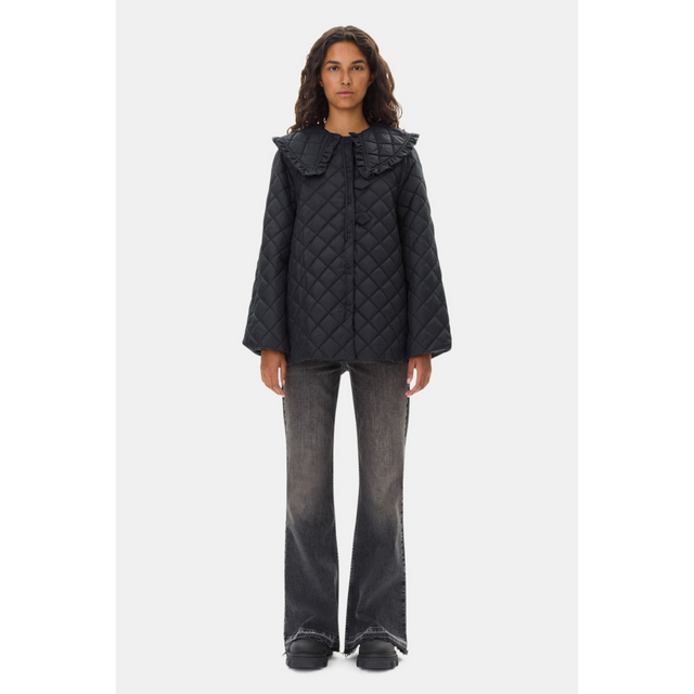 Ganni Ripstop Quilt Jacket