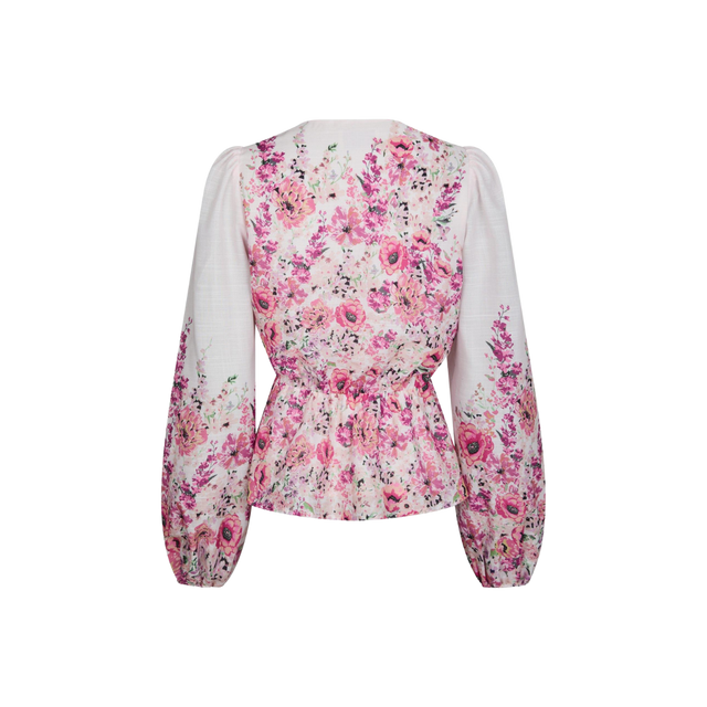 Neo Noir Fie Flower Print Blouse