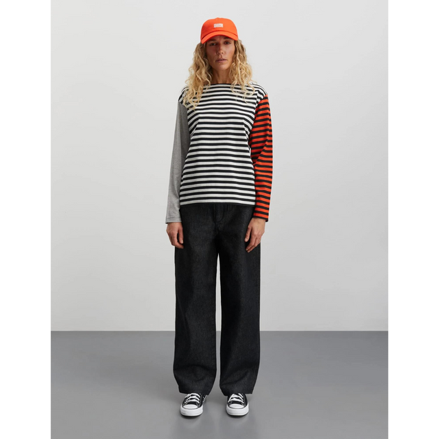 Mads Nørgaard Crisp Jersey Silke Block Tee