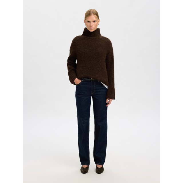 Selected Women Gabriella Knit High Neck Noos