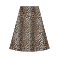 Ganni Printed Cotton Maxi Skirt