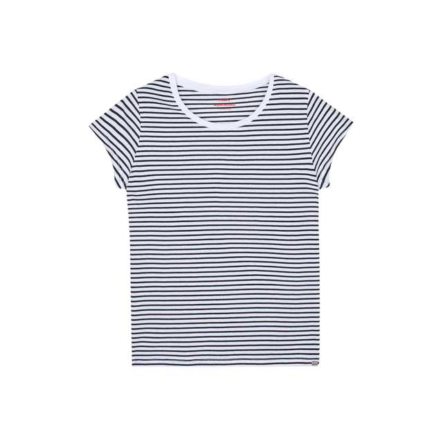 Mads Nørgaard Fine Jersey Stripe Tee