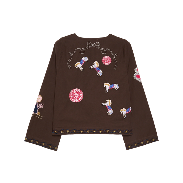 Sissel Edelbo Emmy Shirt Fudge