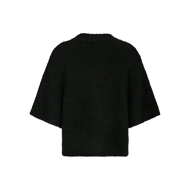 Neo Noir Benuta Fluffy Knit Cardigan
