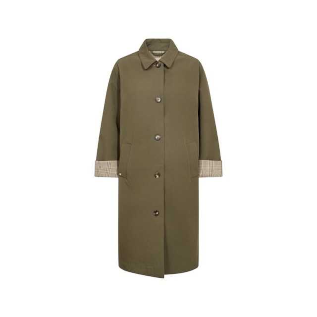 Mos Mosh Riko Bora Trench Coat