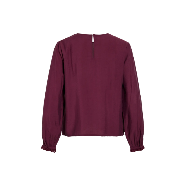 VILA -Malima L/S Rüschentop