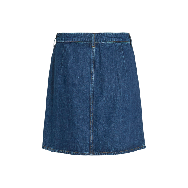 VILA Vinim HW Short Denim Skirt