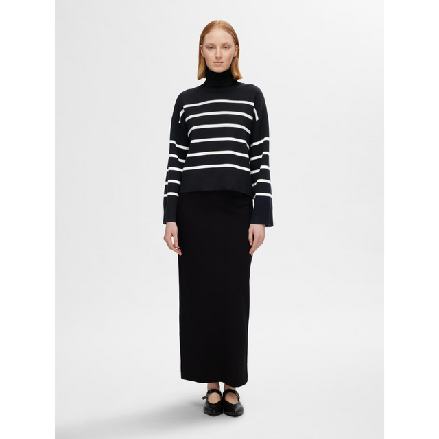 Selected Femme Kamma LS Knit Roll Neck