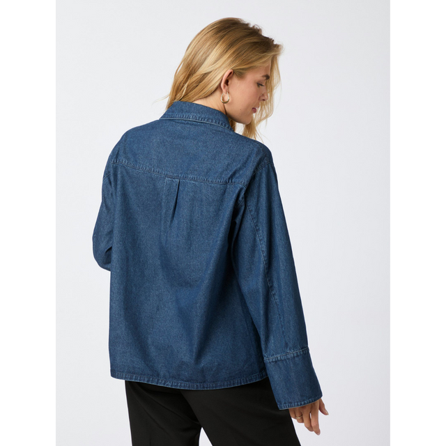 Neo Noir Starlie Denim Shirt