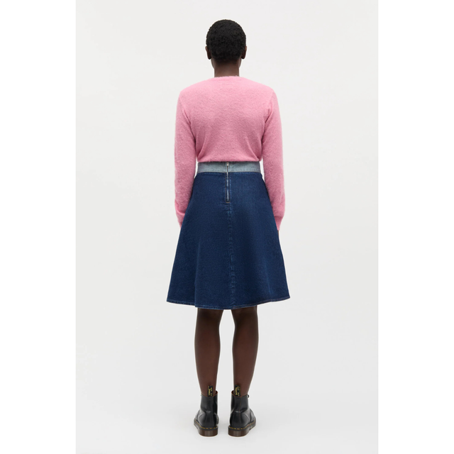 Mads Nørgaard Luke Denim Stelly Skirt Block