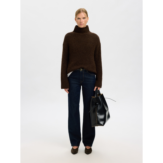 Selected Women Gabriella Knit High Neck Noos