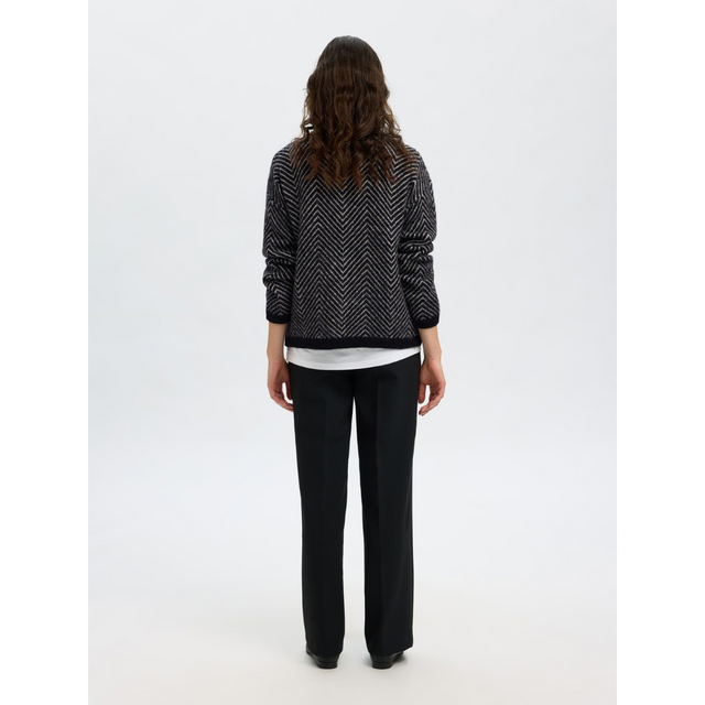 Selected Femme Lulu Herringbone Knit