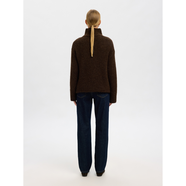 Selected Women Gabriella Knit High Neck Noos