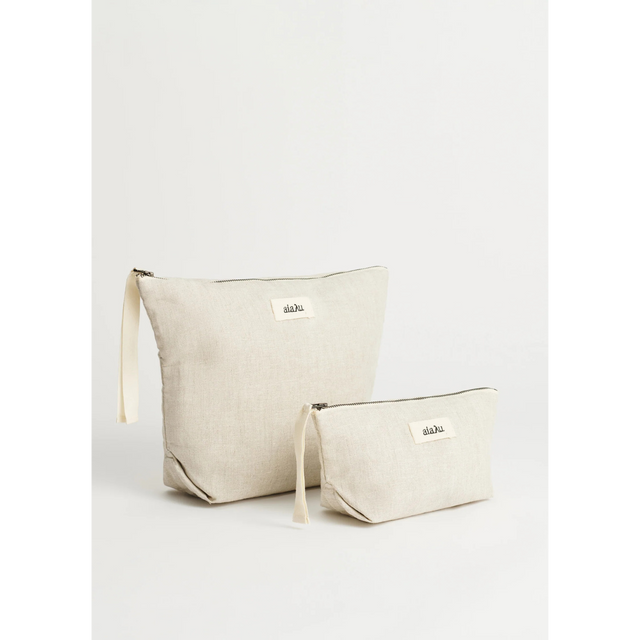 Aiayu-Pouch Leinen Mini