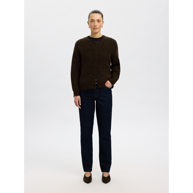 Selected Women Lulu LS Knit Short Cardigan