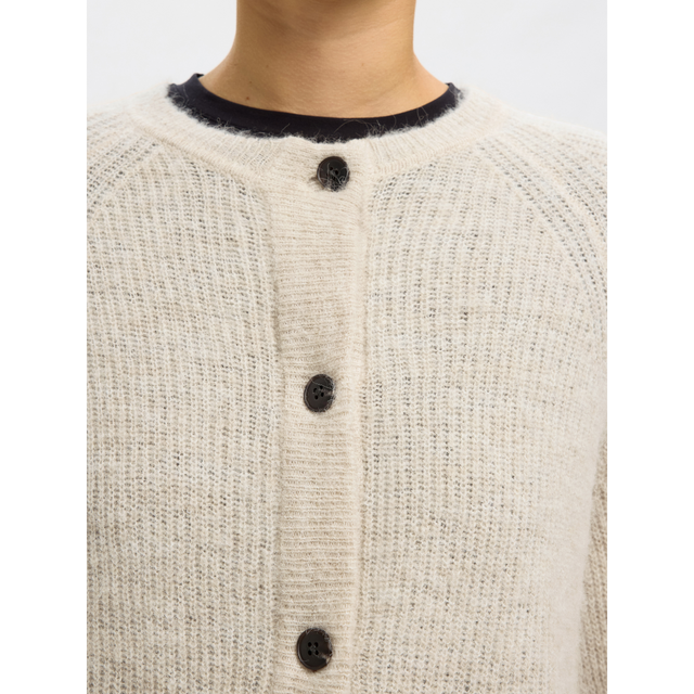 Selected Women Lulu LS Knit Short Cardigan