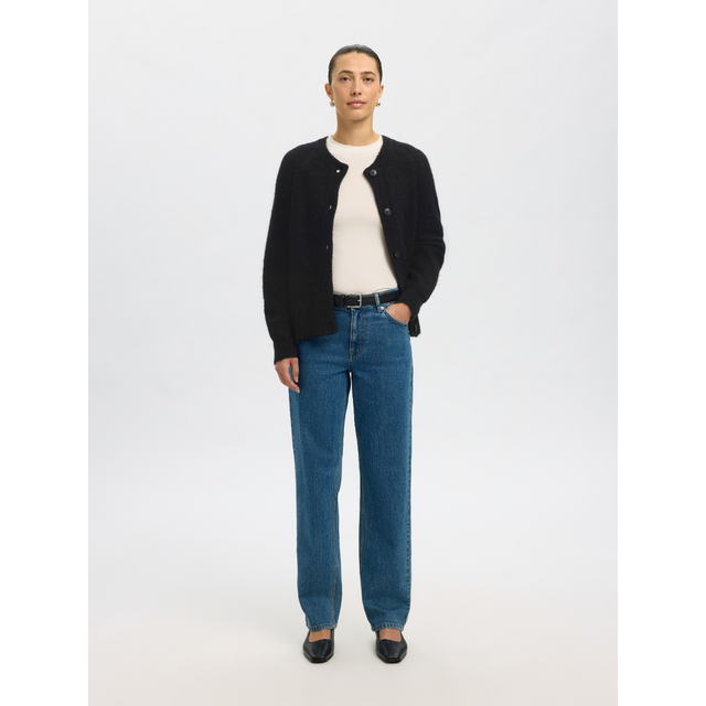 Selected Women Lulu LS Knit Short Cardigan
