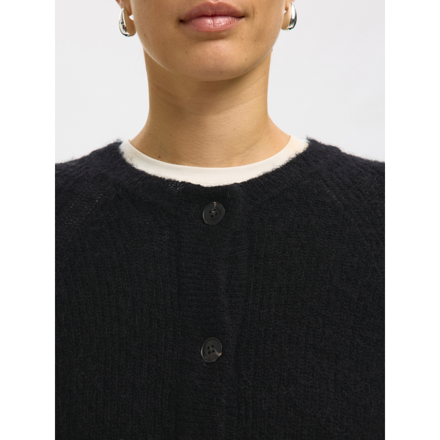 Selected Women Lulu LS Knit Short Cardigan