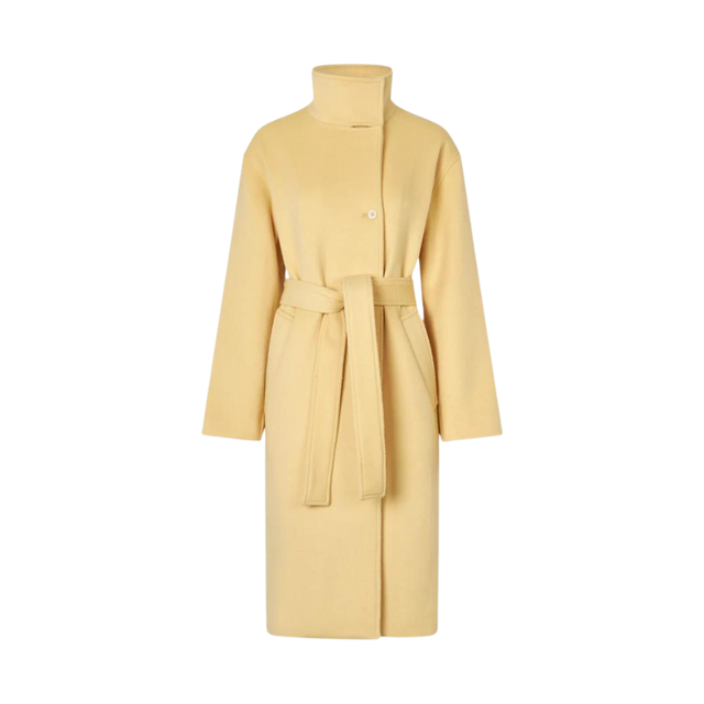 Stine Goya Long Sleeve High Collar Coat