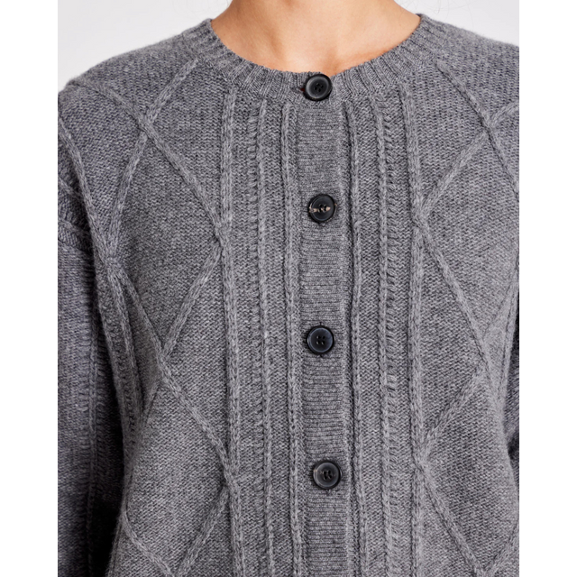 Gai Lisva-Clara Lammwoll-Cardigan