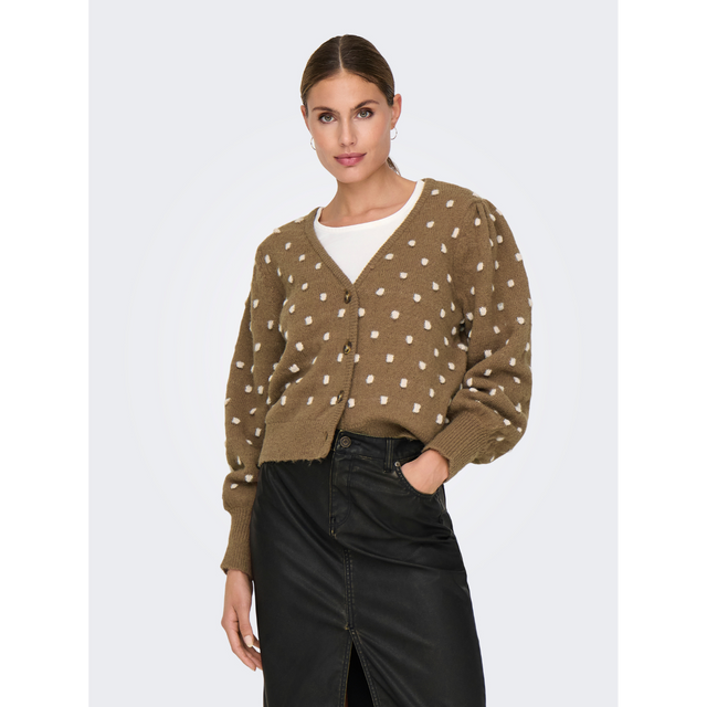 JDY Sigrid Life V-Neck Structure Cardigan