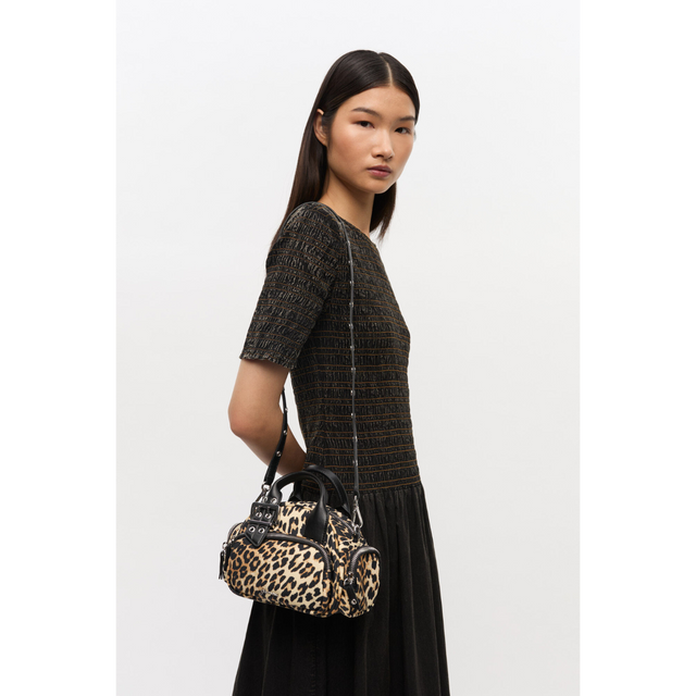 Ganni Bucky Polochon Mini Print