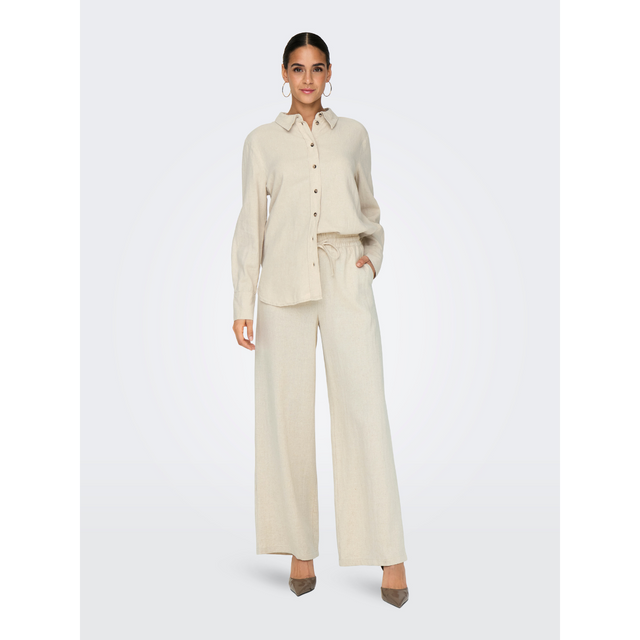 JDY Say HW Linen Wide Pant