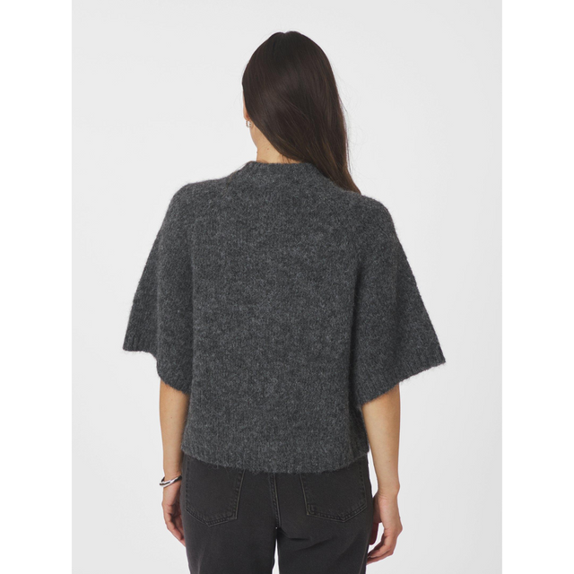 Neo Noir Benuta Fluffy Knit Cardigan