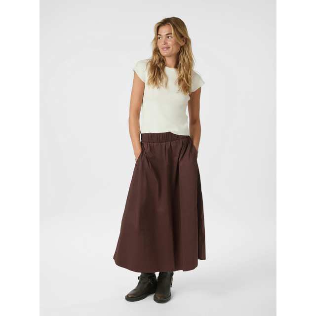 Neo Noir Yara Poplin Skirt