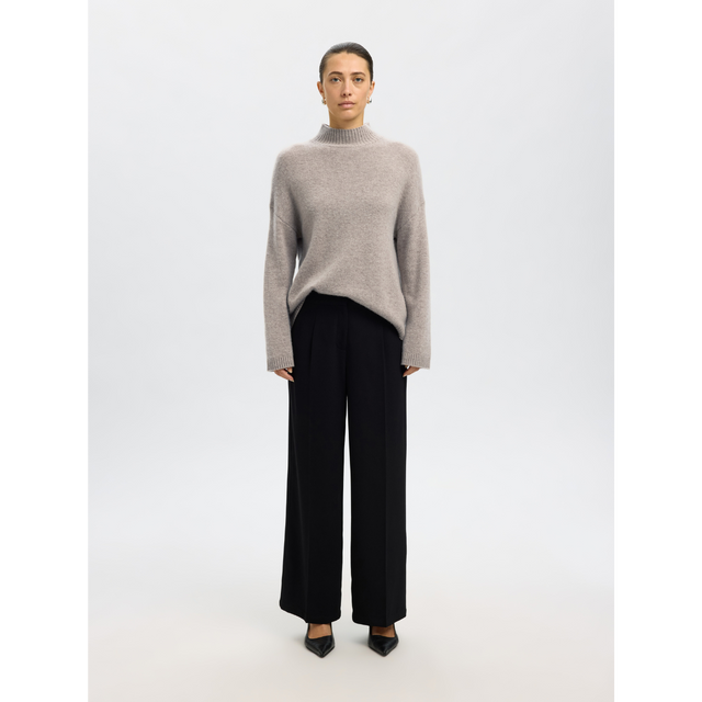 Selected Women Cille Cashmere Blend High Neck
