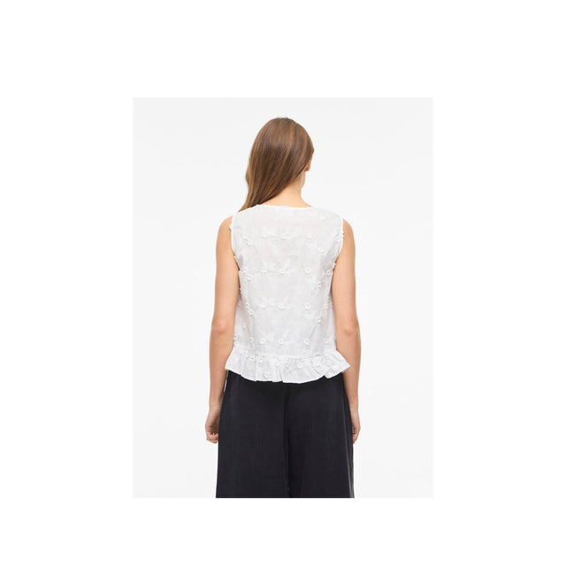 VILA Simone V Neck S/L Top