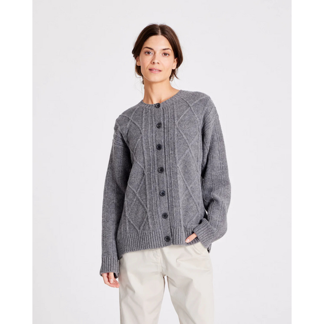 Gai Lisva-Clara Lammwoll-Cardigan