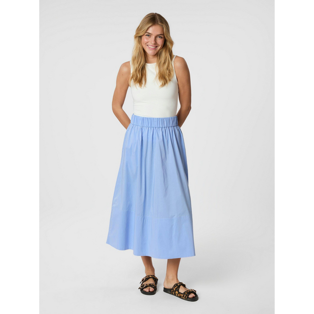 Neo Noir Yara Poplin Skirt