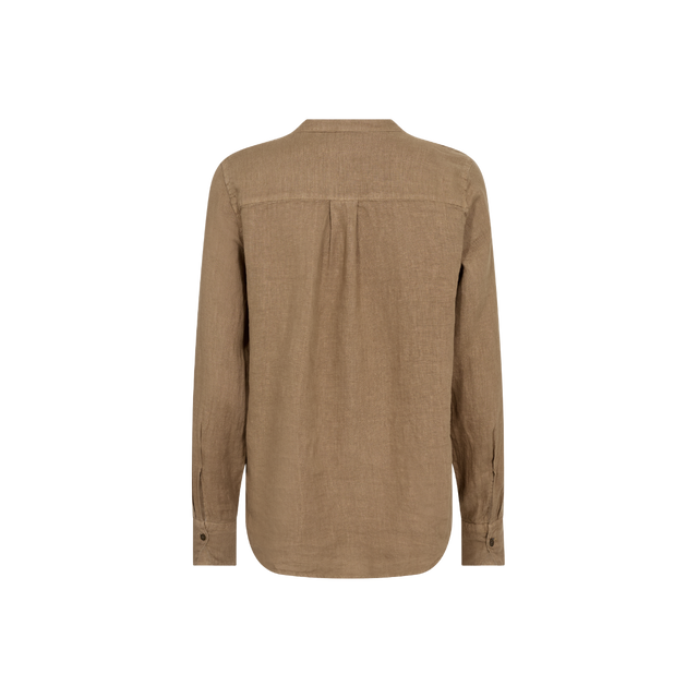 Let og luftig Artina Linen Shirt fra Mos Mosh - bag