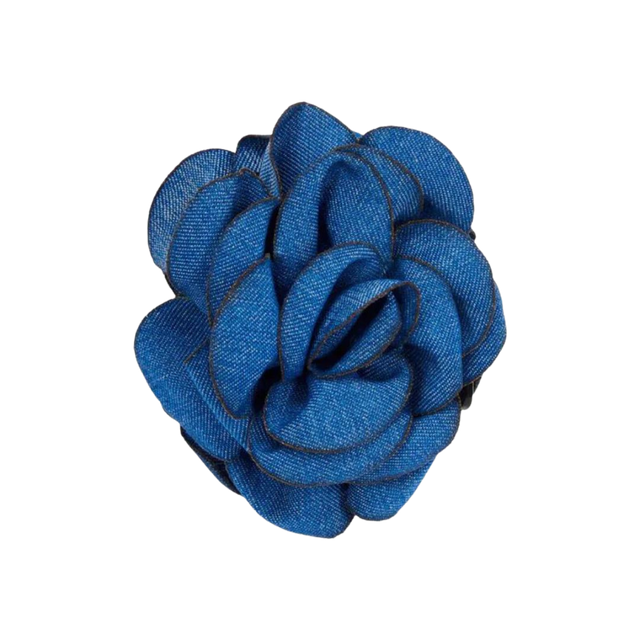 Pico Hair Clip Denim Rose Claw