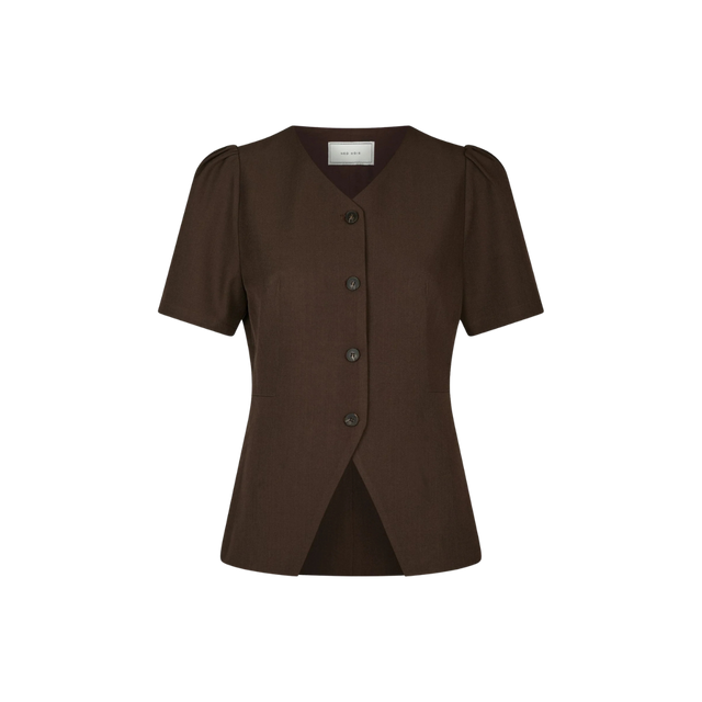 Neo Noir-Jules Strukturbluse