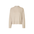 Selected Women Cille Cashmere Blend LS Knit O-Neck