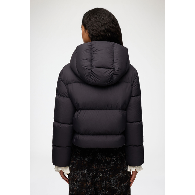 Ganni Future Nylon Quilt Mini Puffer