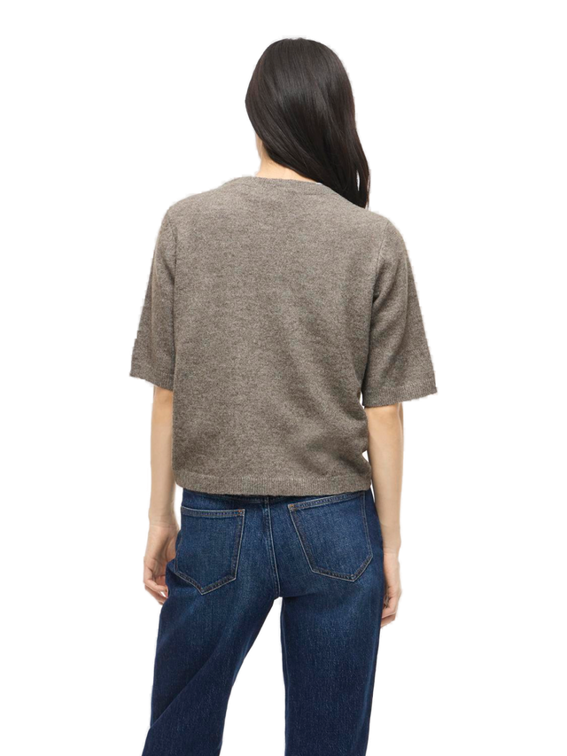VILA Liga 2/4 O-Neck Knit Cardigan