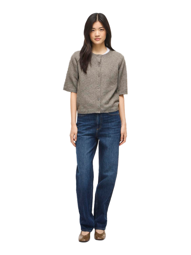 VILA Liga 2/4 O-Neck Knit Cardigan