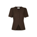Neo Noir Jules Structure Blouse
