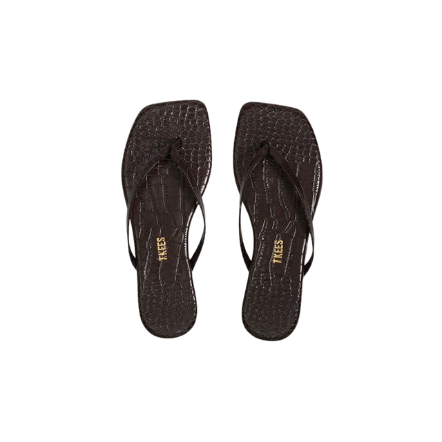 TKEES Square Toe Lily Croc