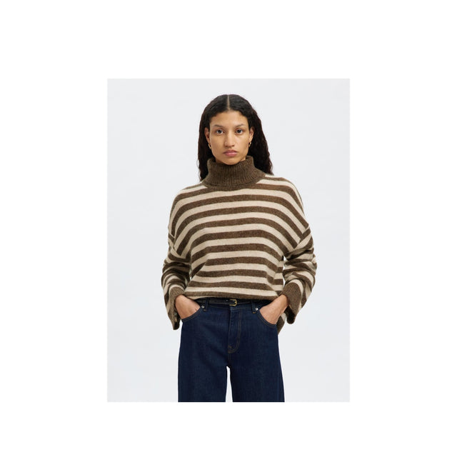 Selected Women Lulu Knit Roll Neck