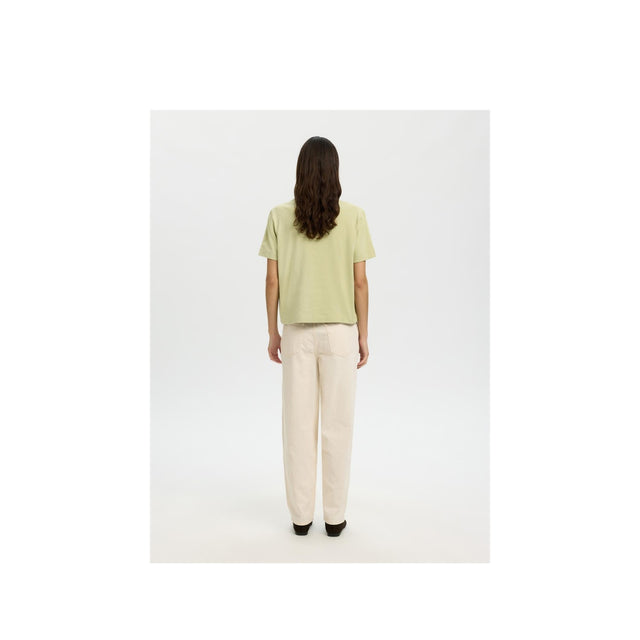 Selected Women T-shirt Essential SS Boxy Tee Noos