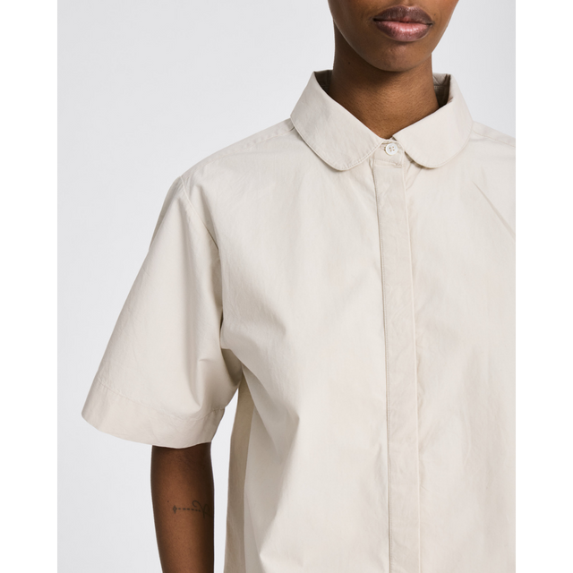 Elena SS Poplin skjorte fra Gai Lisva - detalje