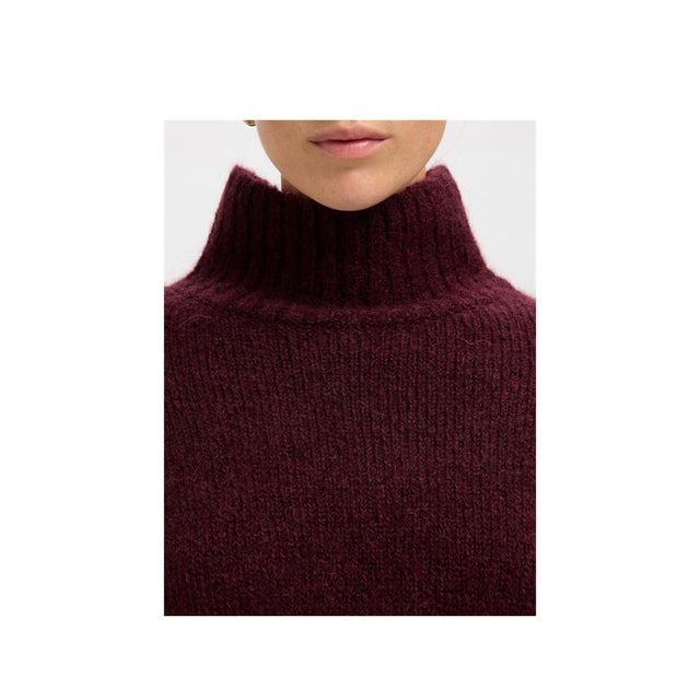 Selected Women Gabriella Knit High Neck Noos