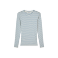 Mads Nørgaard 2x2 Cotton Stripe Tuba Tee LS