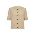 Smuk  Thora kortærmet cardigan fra Mos Mosh - front