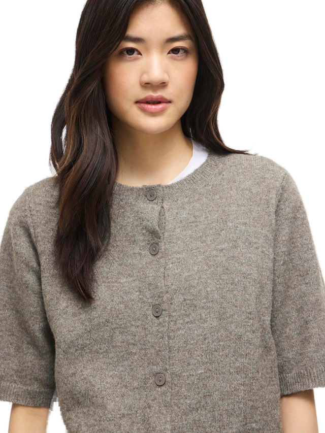 VILA Liga 2/4 O-Neck Knit Cardigan