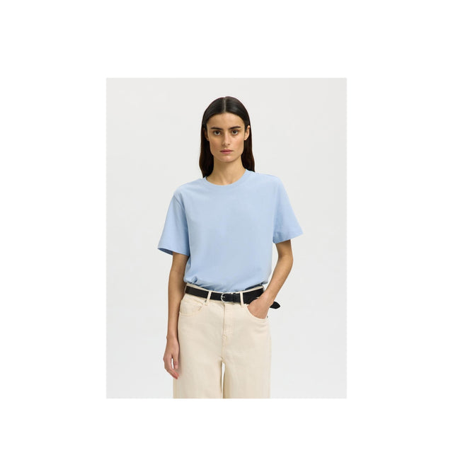 Selected Women T-shirt Essential SS Boxy Tee Noos